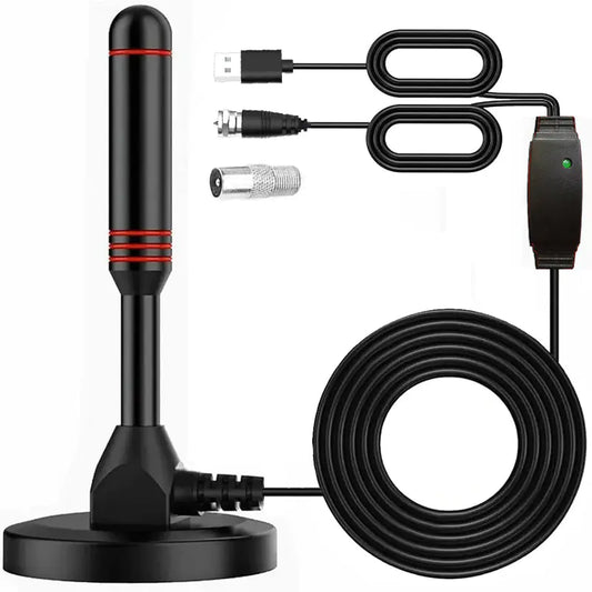 Indoor/Outdoor Suction Cup TV Antenna DTMB DVB-T2